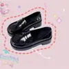 Zapatos de Cuero Pequeños de Suela Gruesa Estilo Universitario Japonés para Primavera y Verano Nuevos 2024 Slip-on Zapatos para Uniforme JK Mocasines de Tacón Alto