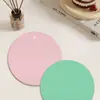 Esterilla Aislante de Silicona Tipo Panal Transfronteriza, Mantel Redondo Multifuncional Tipo Panal, Esterilla Antiescaldado para Tazas de Agua, Esterilla de Silicona Resistente a Altas Temperaturas