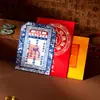 Pegatinas taoístas para atraer dinero y fortuna, billetes plateados sellados a mano, pegatinas de casa del tesoro para dinero, pegatinas para teléfono que generan dinero, tarjetas de fortuna