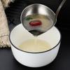 304 Separador de óleo de aço inoxidável Colher Colander Colher Sopa Sopa Creative Household Oil Sopa Separação de óleo Skimming Sopa Internet Filtro de óleo vermelho