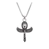 Collar Colgante Diosa Alada Retro Vikinga Collar para Hombre Estilo Egipcio Antiguo Collar para Mujer Accesorios de Fiesta Venta al por Mayor