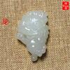 Venta al por mayor de fábrica material sintético alta imitación jade Hetian caricatura coreana Zodíaco tridimensional signo zodiacal buey Dragón caballo Tigre Regalo de jade