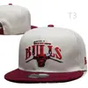 Nueva Gorra de Baloncesto de la Liga Americana Chicago Bulls Los Angeles Gorra de Béisbol Bordada Ajustable de Visera Plana