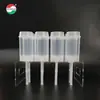 Soporte de exhibición transparente acrílico para tubos push de sushi, soporte cuadrado de 16 agujeros para pastelitos de paleta push pop para exhibición en tienda