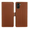 Adequado para Nubia S2, capa de celular em couro com sensação de pele, capa flip, porta-cartões, suporte, anti-queda, estilo executivo