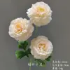 Arranjo de Chão com Flores Artificiais Cor de Champanhe, Rosa de Casamento, Hortênsia, Material de Flores para Corredor de Teto, Arranjo de Decoração para Auditório
