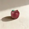 Brinquedo Criativo de Fruta Simulação Maçã Caqui Decoração DIY Acessórios de Sacola Surpresa Mini Carro Enfeites de Mesa
