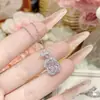 Anel, Colar, Brincos, Pulseira Série Rosa Diamante Suave Estilo Coreano Camélia, Joias de Nicho de Alto Padrão em Prata S925