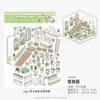 Adesivos de Paisagismo de Rua de Cidade Antiga Nova Cena Estéreo para Caderno Empilhamento Descompressão Miniatura DIY Não Requer Corte