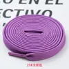 Aprobado Directamente por el Fabricante, Cuerda Plana Gruesa Blanca Colorida de Poliéster, Cuerda Universal para Sombrero para Hombres y Mujeres, Cordón de Cintura para Pantalones, Cordones de Zapatos Mcqueen