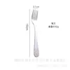 Venta al por mayor de fábrica Juneng vajilla de acero inoxidable oso de dibujos animados vajilla de acero inoxidable para niños traje de cuchillo, tenedor y cuchara para niños