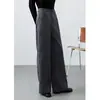 Calça Longa Modeladora de Cintura Alta Vintage, Calça Wide Leg Banana para Mulheres, Novo Estilo Outono 2026, Calça Reta Elegante com Caimento, Calça Casual
