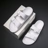 Par Pantuflas Boken para Hombre y Mujer Pantuflas Dobles con Hebilla Color Sólido Pierna Zapatos de Playa para Exteriores Verano Transpirables