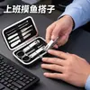 Cortador de Unhas Tesoura de Unhas Removedor de Cutícula Angulado Doméstico Limpador de Ouvido Pinça de Unha Pinça de Pedicure de Aço Inoxidável