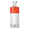 Garrafa Dispenser de Licor Caseiro Selada com Tampa de Cristal, Garrafa de Vinho Transparente 500ml, Caixa de Presente, Garrafa Vazia, Garrafa de Vinho para Casamento, Garrafa Vazia