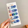 Pinzas para el pelo de colores dopamina para niños, lindas pinzas de pico de pato laterales para niñas pequeñas, pinzas para el pelo para flequillo y cabello suelto, BB clips, accesorios para el cabello