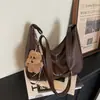 Bolso bandolera de alta gama a la moda con textura de cuero suave para mujer, gran capacidad, nuevo estilo 2026, bolso de hombro casual versátil para el día a día