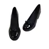 Zapatos de Mujer Retro con Lazo y Tacón Bajo 2026 Otoño Nuevos Slip-On Tacones Altos Tacón Grueso Versátiles Zapatos Mary Jane