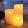 Nueva Vela Digital LED de Cinco Ondas Luz Falsa Vela de Boda Romántica Cumpleaños Propuesta Confesión para Buda Decoración Luz Guía
