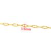 Joyería de Cadena de Acero Inoxidable en Forma de Corazón Cadena DIY Collar Pulsera Cadena de Borla Material para Hacer Cadena Fina Accesorios de Moda