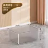 Caja de Almacenamiento Transparente Caja de Almacenamiento para Juguetes y Snacks para el Hogar Caja de Plástico para Almacenamiento de Ropa en Armario Cesta de Almacenamiento Caja de Almacenamiento