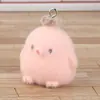 Corona de Resina con Terciopelo Colgante de Joyería de Pollo Pendientes de Animales Peludos para DIY Accesorios de Llavero de Collar