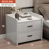 Mesa de cabeceira de luxo leve simples moderna pequena prateleira de cabeceira simples armário de armazenamento para quarto sala de aluguel mesa de cabeceira