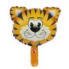 [Hengyue] Nuevo mini tamaño pequeño cabeza de animal globo de aluminio cabeza de ciervo de dibujos animados cabeza de mono león tigre globo al por mayor