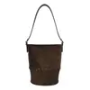 2026 Nuevo Bolso Cubo Color Macarrón para Mujer, Bolso de Hombro Simple y Versátil, Bolso Cruzado de Gama Alta, Bolso de Mano de Lujo Ligero