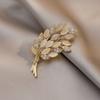 Broche Corsage Transfronterizo de Moda para Mujer, Broche de Mariposa Anti-Exposición, Corsage Nicho de Alta Gama Nuevo Estilo