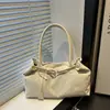 Bolsa Retro Ins Nova de Grande Capacidade Feminina Tendência Moda Bolsa de Axila Casual Estilo Coreano Bolsa Carteiro Bolsa de Ombro para o Dia a Dia