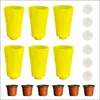 Equipos de Marea para Acuaponía Cultivo sin Suelo Vasos de Plantación Sifón Canastas de Cultivo Conexión de Dispositivos Tuberías de Suministro de Agua DIY Accesorios
