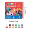 168 Colores Marcadores Acrílicos de Punta Suave Amplia Gama de Colores Set de Pintura Artística Marcadores Acrílicos Creativos DIY para Niños