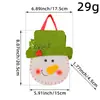 Bolso de Mano de Tela No Tejida Navideño Decoración Bolsa de Regalo Nueva Bolsa de Regalo Creativa Bolsa de Dulces para Niños Bolsa de Manzana