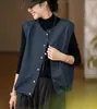 Chal Casual Versátil Artístico de Sarga de Moda Nuevo Otoño 2026 para Mujer