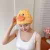Gorro de ducha de felpa de coral para niños con diseño de dibujos animados y orejas de conejo, gorro para secar el pelo al por mayor, toalla para secar el pelo de mujer para adultos, entrega en una sola pieza