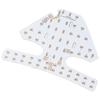 Máscara de belleza para el cuello, instrumento de fototerapia médica, resistente a la flexión, placa de circuito flexible, máscara personalizada, procesamiento de placa blanda FPC