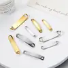 Colgante de Acero Inoxidable Caliente Curvado de Marca Rectangular con Doble Agujero para Conexión de Pulsera Curva DIY Accesorios de Joyería