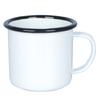 Copo de Esmalte para Exportação de Alta Qualidade Copo de Esmalte Simples Caneca de Esmalte com Logotipo de Padrão Impresso Personalizado