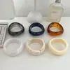 Pulseras de Resina Irregulares Geométricas Manchadas Transfronterizas para Mujer, Pulseras de Diseño de Moda Personalizadas, Colección de Accesorios de Joyería