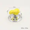 Botão de Pressão Colorido de Desenho Animado para Vaso Sanitário Criativo Botão de Descarga para Tanque de Banheiro Auxílio Estiloso Botão de Milho