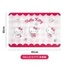 Jogo Americano Infantil de Couro Sanrio para Alunos do Ensino Fundamental, Jogo Americano de Mesa à Prova d'Água e de Óleo, Jogo Americano de Isolamento Térmico, Jogo Americano Infantil