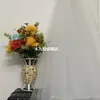 Jardim de Infância Atmosfera de Cores de Outono Criação de Ambiente Série Amarela Malha Decorativa de Fundo Decoração de Teto de Casamento Cortina de Gaze Laranja