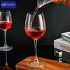 Taças de Vinho de Vidro, Taças de Vinho Tinto, Taças de Vidro Espessado Sem Chumbo, Taças de Vinho Transparentes, Acessórios de Vinho