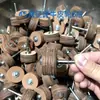 Couro de porco macio e duro, couro de vaca e ovelha, cabeça de esmerilhamento, roda de polimento de jade, superfície de espelho de metal, jade, vidro, broca elétrica, escova, retificadora de bancada, lã