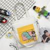 Bolsa de Lona Personalizada oem Bolso de Mano Multiusos Bolso de Hombro oem Bolso Tote Etiqueta Bolsa de Estudiante Mochila Cruzada