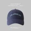Marca de moda urbana para hombre y mujer gorra de béisbol estilo retro americano visera curva parte superior suave gorra versátil para parejas 2024 nuevo