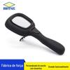 Lupa LED multifuncional de 65 mm 6 vezes dobrável com suporte substituível Não. 7 bateria UV dinheiro detector de lâmpada lupa