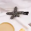 Accesorio Versátil para el Cabello Simple y Exquisito, Pinza para Flequillo de Atmósfera de Lujo Ligero, Pasador de Moño, Pinza Lateral de Alta Gama con Pedrería