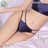 La tentación del deseo sexy encantador transfronterizo micro tanga para mujer brillante al aceite multicolor elástico transpirable